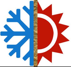 isolierende Thermoverpackung aus Papier
