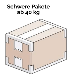 Klebeband Verklebetechnik für Kartons ab 40 kg