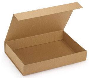 Kraftpapier Geschenkboxen mit Magnetverschluss - Wichtige nachhaltige Verpackungstrends